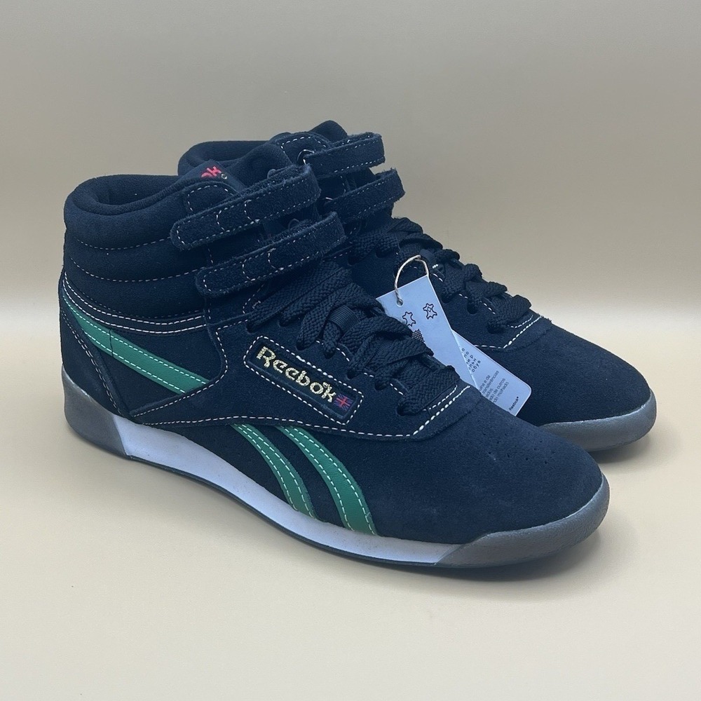 Reebok Freestyle Hi Human Rights Now Retro Shoes - Women's Size 8 NEW